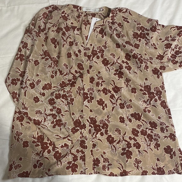 Bishop + Young floral button front Eva blouse - Picture 2 of 9